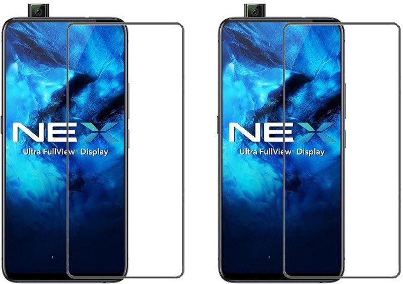 HOBBYTRONICS Tempered Glass Guard for Vivo Nex  (Pack of 2)