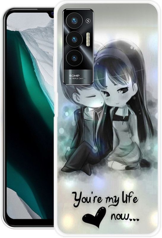 REALKING Back Cover for Tecno Pova 5G  (Multicolor, Grip Case, Silicon, Pack of: 1)