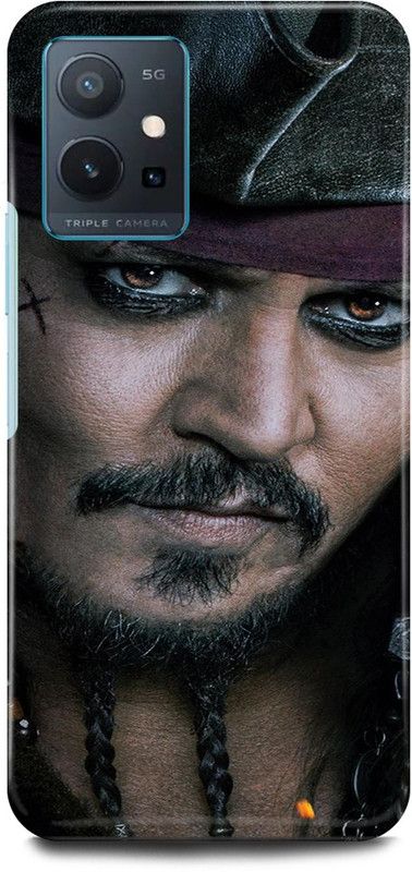 JUGGA Back Cover for OPPO A96, CPH2333, JACK, SPARROW, PIRATES, OF, THE, CARIBBEAN  (Grey, Hard Case, Pack of: 1)