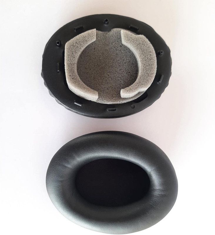 SYGA SonyWH-1000XM4-Black Over The Ear Headphone Cushion  (Pack of 2, Black)