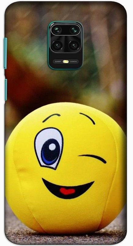 artocus Back Cover for Redmi Note 9 Pro, Redmi Note 9 Pro Smiley Printed Back Cover  (Multicolor, Hard Case, Pack of: 1)
