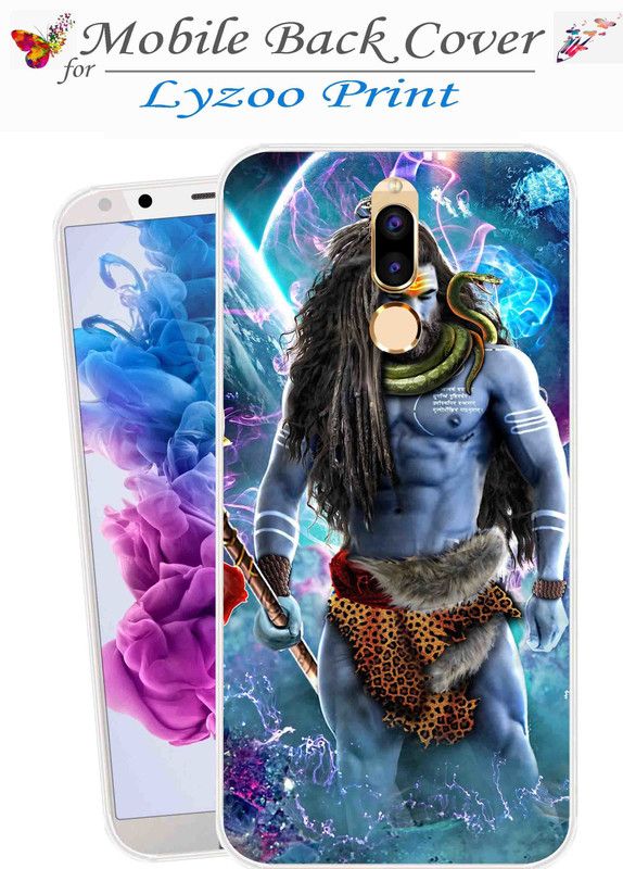 Lyzoo Back Cover for Honor 9i  (Multicolor, Flexible, Silicon, Pack of: 1)