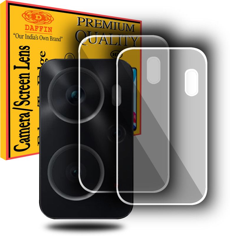 DAFFIN Back Camera Lens Glass Protector for OPPO K10  (Pack of: 2)