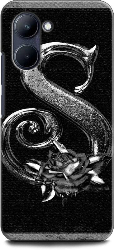 WallCraft Back Cover for Realme C33, RMX3624 S, S LETTER, S NAME, S ALPHABET, DESIGN  (Multicolor, Dual Protection, Pack of: 1)