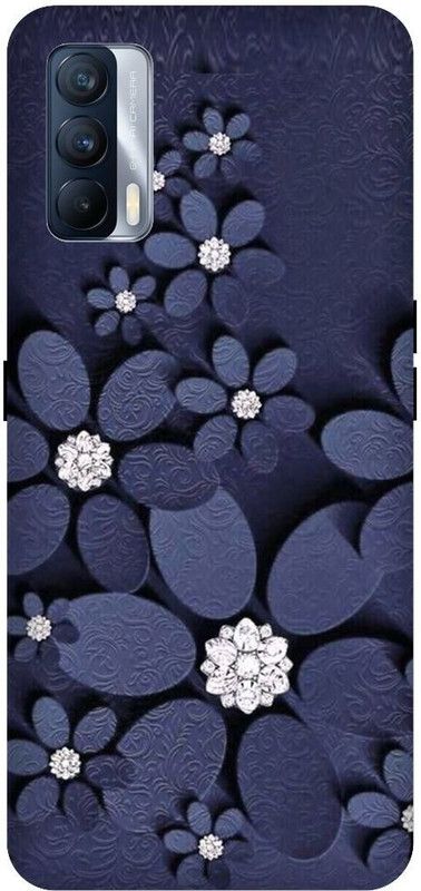 SSMORYA Back Cover for Realme X7, flower Print Back Cover  (Multicolor, Hard Case, Pack of: 1)