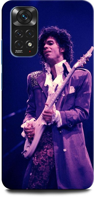 ORBIQE Back Cover for Redmi Note 11s SINGER, PRINCE, DANCE, MUSIC, AMERICAN SINGER  (Multicolor, Hard Case, Pack of: 1)