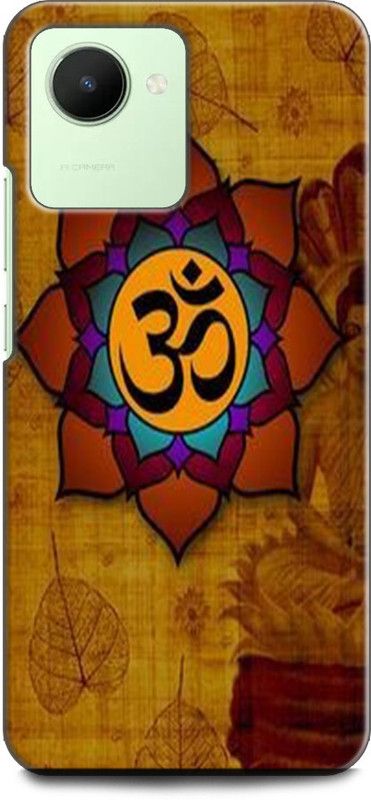 WallCraft Back Cover for Realme C30s, RMX3690 OM, LORD SHIVA, OM SYMBOL, GOD  (Multicolor, Dual Protection, Pack of: 1)