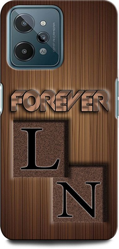 INTELLIZE Back Cover for Realme C31 LN, L LOVE N, N LOVE L, L LETTER, N LETTER, LN NAME  (Multicolor, Hard Case, Pack of: 1)