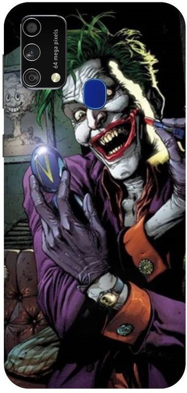 UMPRINT Back Cover for Samsung Galaxy F41 Joker Batman Printed Back Cover  (Multicolor, Hard Case, Pack of: 1)