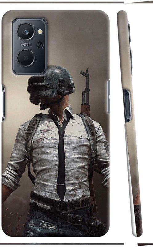 TRENDY EVER Back Cover for Realme 9i  (Grey, Pack of: 1)