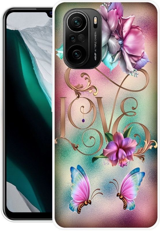 DESILOVE Back Cover for Mi 11x  (Multicolor, Grip Case, Silicon, Pack of: 1)