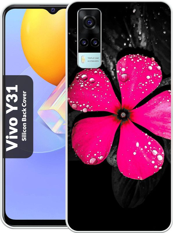 Mizlox Back Cover for Vivo Y51 2020 Back Cover  (Multicolor, Grip Case, Silicon, Pack of: 1)