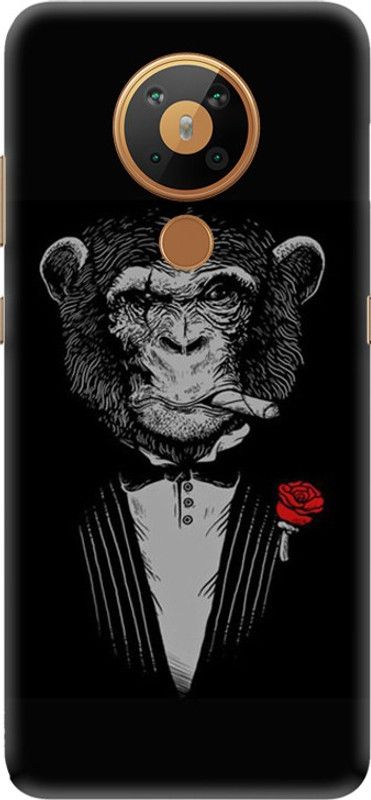 PNBEE Back Cover for Nokia 5.3  (Black, Hard Case, Pack of: 1)