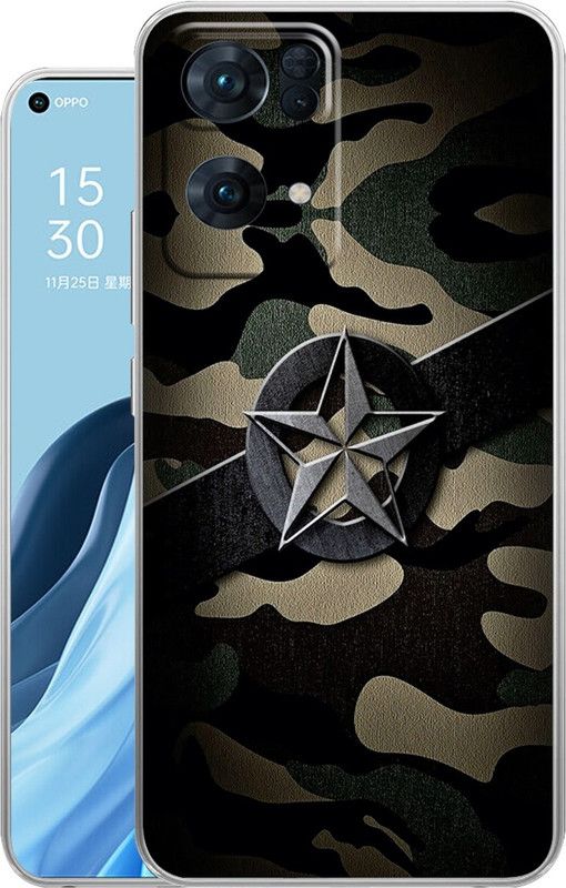Selfless Back Cover for Oppo Reno 7 Pro 5G  (Multicolor, Dual Protection, Silicon)