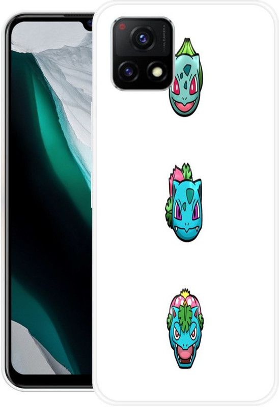JAYFOX Back Cover for Vivo Y31S  (White, Silicon)