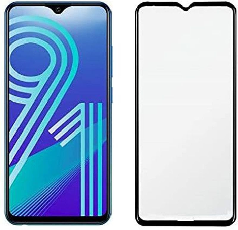 BRENZZ Edge To Edge Tempered Glass for SAMSUNG Galaxy F41  (Pack of 1)