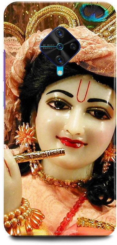 JUGGA Back Cover for Vivo S1 Pro, 1920, RADHA, KISHAN, KRISHAN, JI, KANHAIYA  (Multicolor, Hard Case, Pack of: 1)
