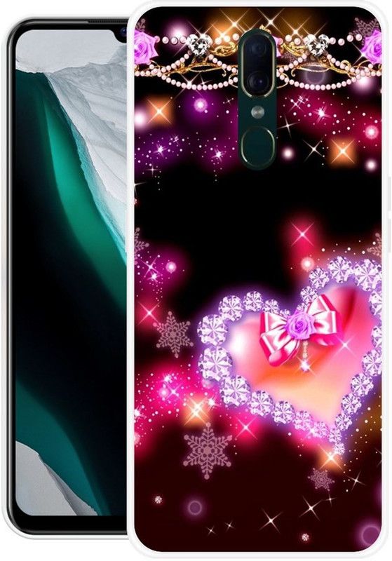 SUPER CASE Back Cover for Oppo F11, Oppo A9  (Multicolor, Grip Case, Silicon)
