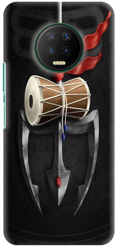 PNBEE Back Cover for Infinix Note 7, X690B, X690 - God Print  (Multicolor, Hard Case, Pack of: 1)