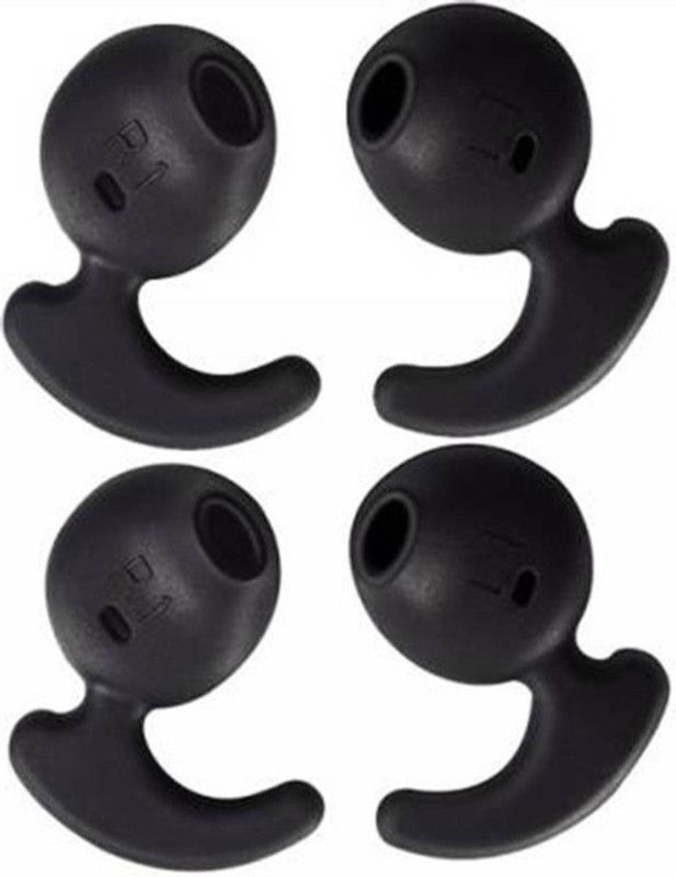 THE DARK NIGHT BBS PRO 4 Pcs (2 Pair) S7 for Samsung level u earbuds c... In The Ear Headphone Cushion  (Pack of 1, Black)