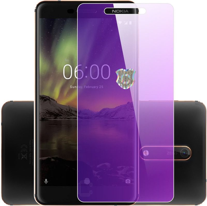 CASE CREATION Edge To Edge Tempered Glass for New Nokia 6.1  (Pack of 1)