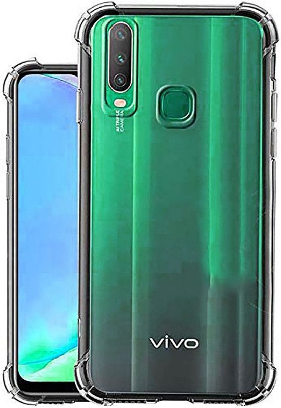 Instyle Back Cover for Vivo Y12  (Transparent, Grip Case, Pack of: 1)