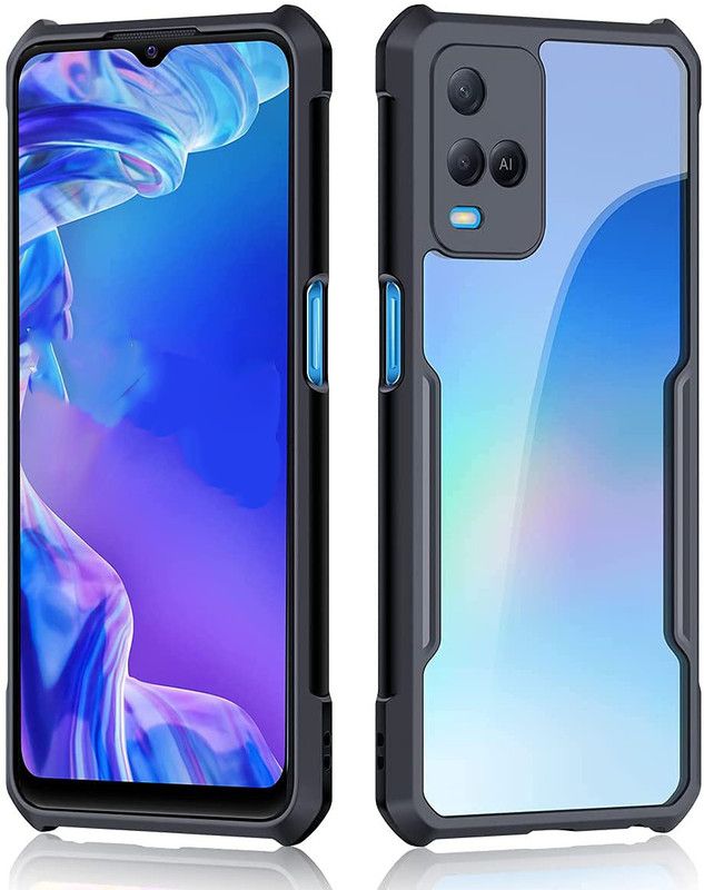 casohitech Back Cover for Vivo Y21 4G  (Black, Pack of: 1)