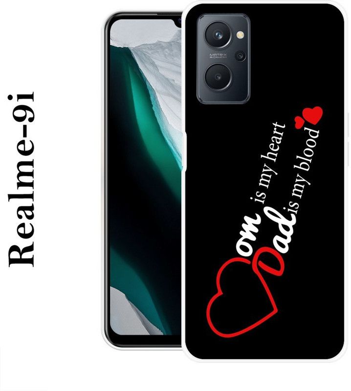INDIALAND Back Cover for Realme 9i  (Multicolor, Grip Case, Silicon)