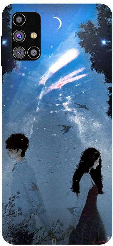 URCHIN Back Cover for Samsung M31 Anime, Love, Couple, Your Name, Anime couple  (Multicolor, Shock Proof, Pack of: 1)