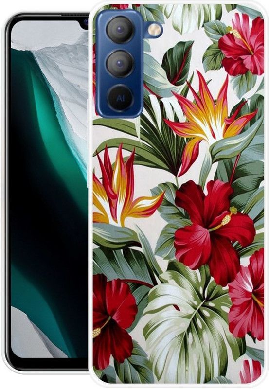 redfly Back Cover for Tecno Pop 5 Pro  (Multicolor, Grip Case, Silicon, Pack of: 1)