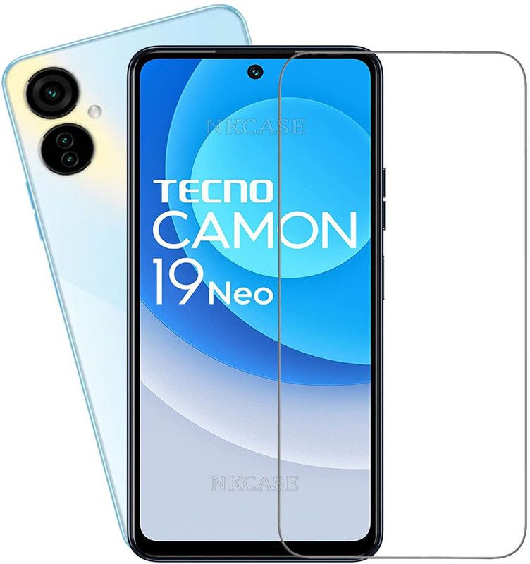 NKCASE Tempered Glass Guard for Tecno Camon 19 Neo  (Pack of 1)