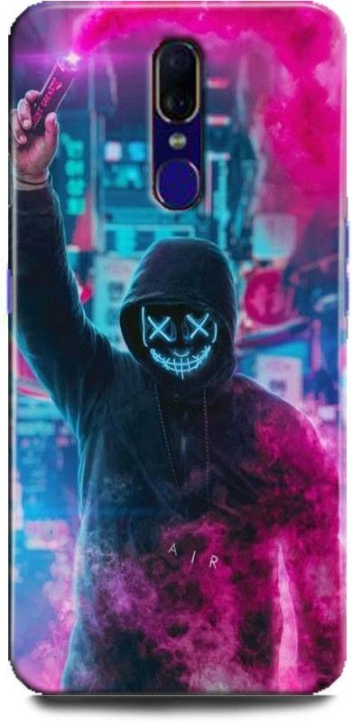 FIKORA Back Cover for OPPO F11/CPH1911 MARSHMELLO PRINTED  (Multicolor, Hard Case, Pack of: 1)