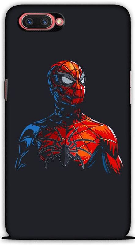 CROKIAN Back Cover for Oppo A3s  (Black, Hard Case, Pack of: 1)