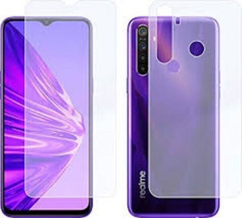 SKSTARK Front and Back Tempered Glass for Realme 5  (Pack of 2)