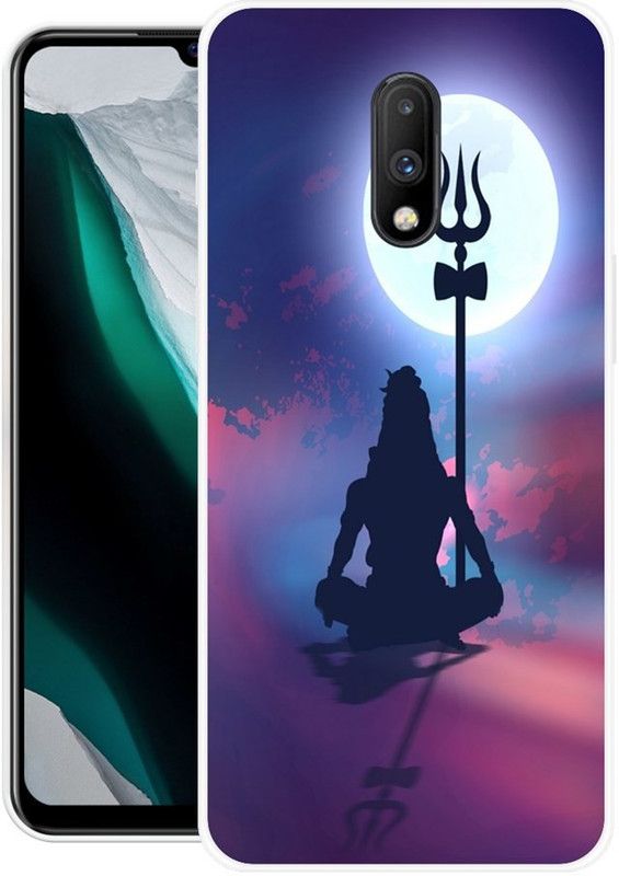 KUDI Back Cover for OnePlus 7  (Multicolor, Grip Case, Silicon, Pack of: 1)