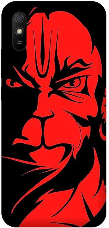 UMPRINT Back Cover for Redmi 9i/MZB0814IN Lord Hanuman, BajarangBali Printed Back Cover  (Multicolor, Hard Case, Pack of: 1)