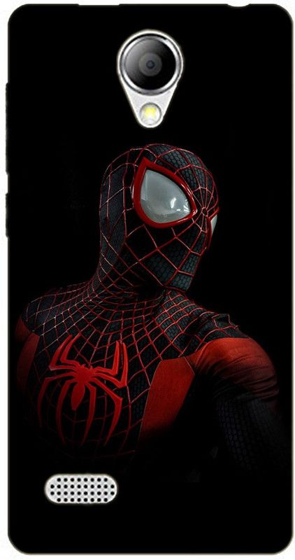 METOO Back Cover for Panasonic T45/T45 Back Cover, Spider man Design Printed Back Cover Print : 96  (Multicolor, Dual Protection, Silicon, Pack of: 1)