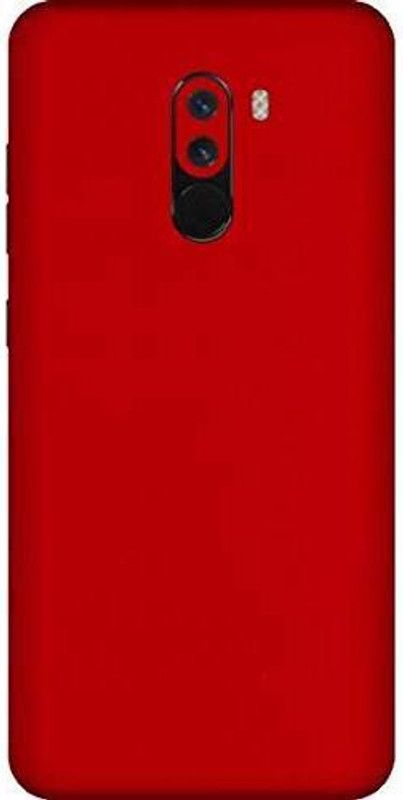 Orgic India POCO F1 Mobile Skin  (Matte Red)