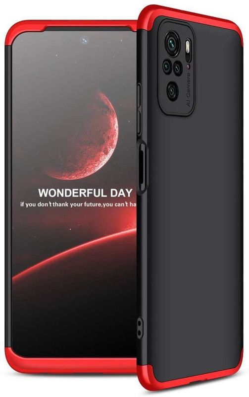 CaseTOcase Back Cover for Mi Redmi Note 10S  (Red, Hard Case, Pack of: 1)