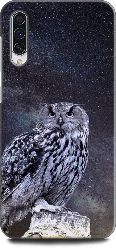 Afterglow Back Cover for SAMSUNG Galaxy A50s DARK OWL, 4K, BEAUTIFUL, DARK NIGHT, OWL  (Multicolor, Shock Proof, Pack of: 1)