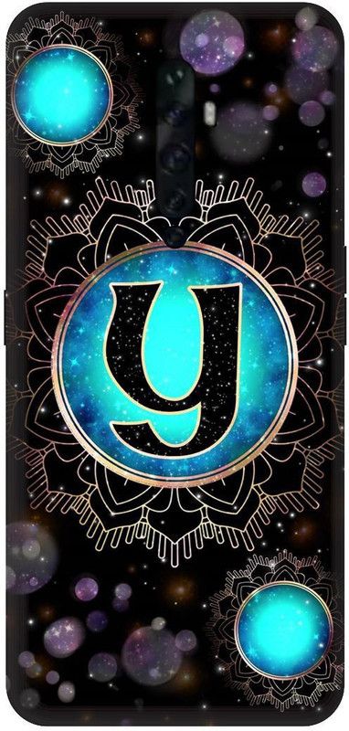 SSMORYA Back Cover for OPPO Reno 2z (Y Letter) Printed Back Cover  (Multicolor, Hard Case, Pack of: 1)