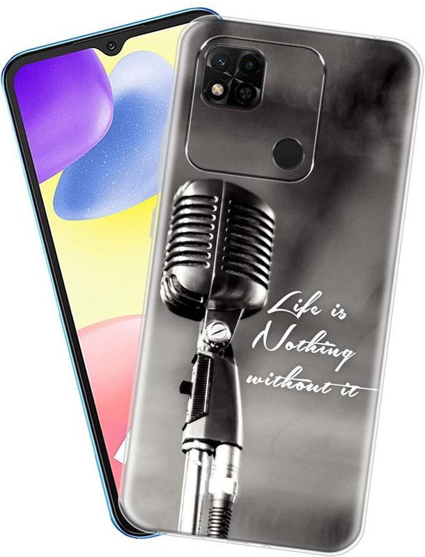 Flipkart SmartBuy Back Cover for Redmi 10A  (Grey, White, Grip Case, Silicon, Pack of: 1)