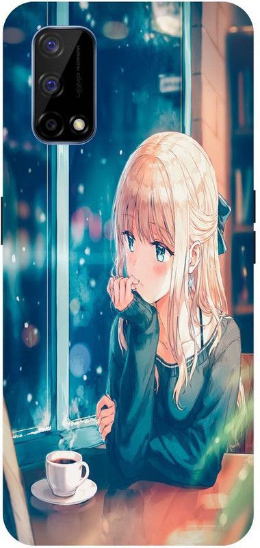 Bluvver Back Cover for Realme Narzo 30 Pro, RMX2117, Printed Cute,Girl, Back Cover  (Multicolor, Hard Case, Pack of: 1)