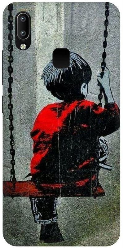 URCHIN Back Cover for Vivo Y91 alone, alone noy, nature, dark, emo, trap  (Multicolor, Shock Proof, Pack of: 1)