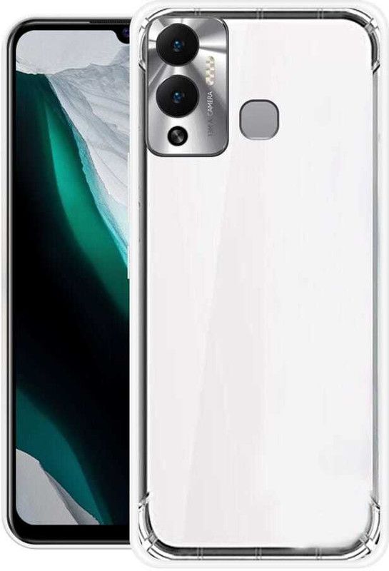 Pickastore Back Cover for Infinix Hot 12 Play , X6816C , HOT 12 Play , Infinix hot 12 play  (Transparent, Silicon, Pack of: 1)