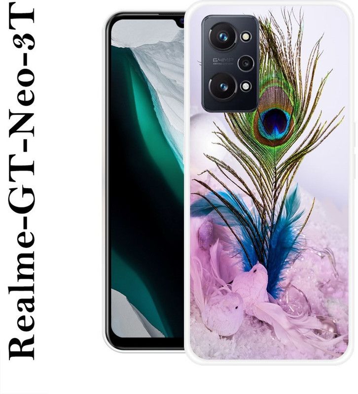 JATLAND Back Cover for Realme GT Neo 3T  (Multicolor, Grip Case, Silicon)