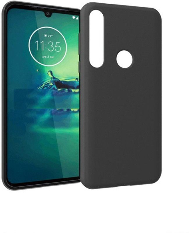 Aaralhub Back Cover for Moto One Macro, Motorola One Macro  (Black, Shock Proof, Pack of: 1)