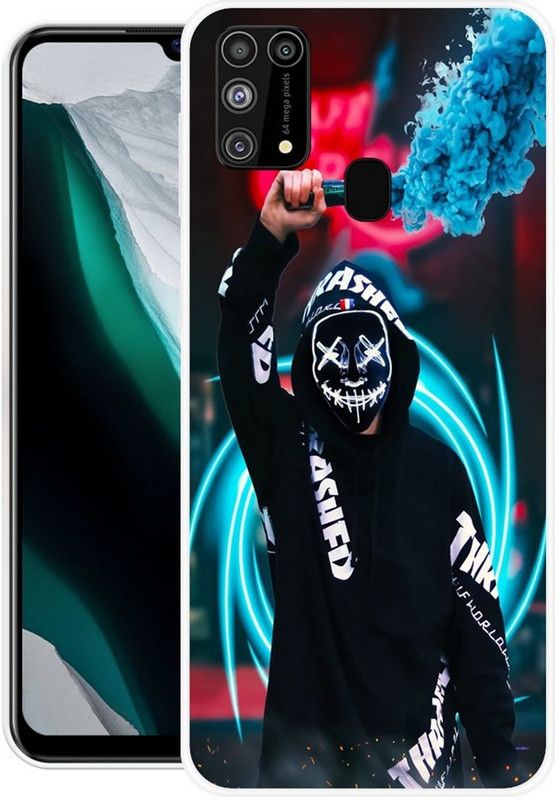 NEVYZAP Back Cover for Samsung Galaxy M31 Prime  (Multicolor, Grip Case, Silicon)