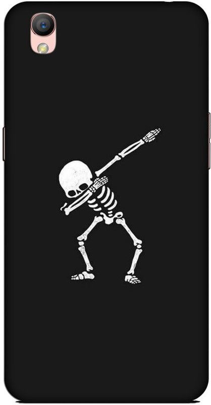 CROKIAN Back Cover for Oppo A37 Skeleton Back Cover  (Multicolor, Hard Case, Pack of: 1)