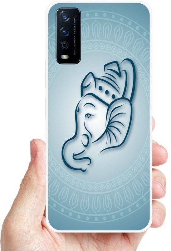 ALPEEDA Back Cover for Vivo Y12s  (Multicolor, Grip Case, Silicon, Pack of: 1)